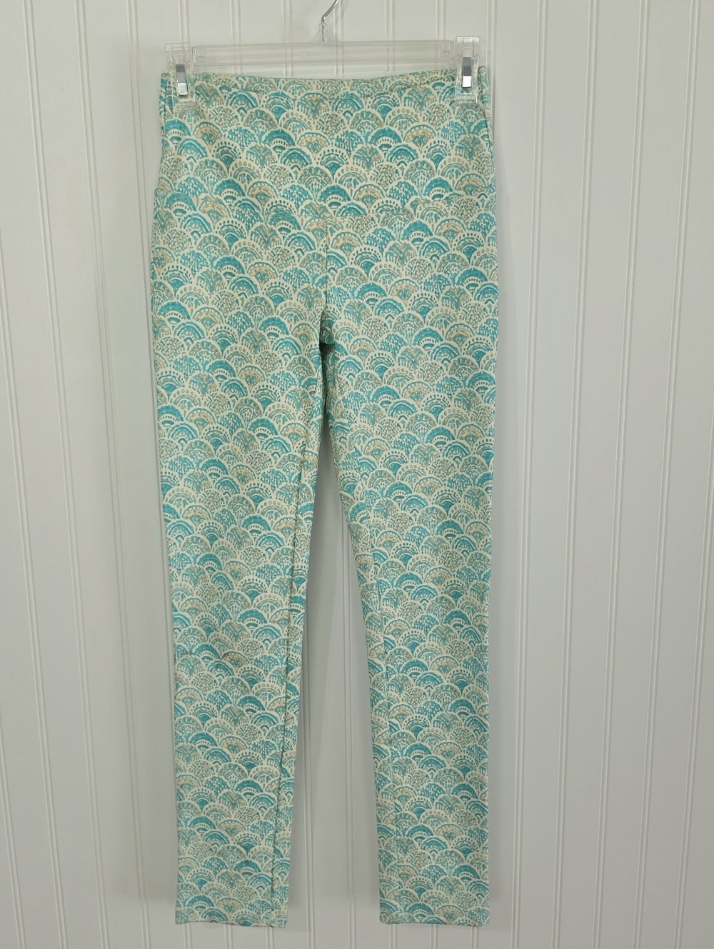 Multiples | New Seashell Leggings Blue XS